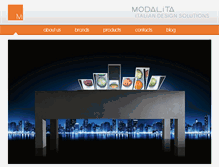 Tablet Screenshot of modalita.com